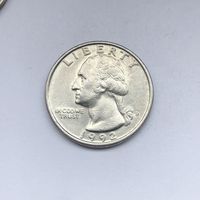 25 центов США 1992 D
