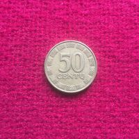 Литва 50 центов 1997 г.