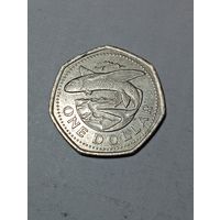 Барбадос 1 доллар 1998 года