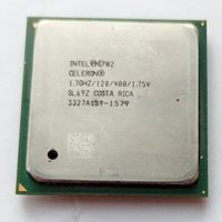 Intel Celeron 1700 MHz. 1,70 ГГц. Процессор sl69z. Socket LGA478. LGA 478