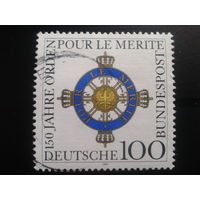 Германия 1992 орден За заслуги - 150 лет Михель-0,7 евро гаш.