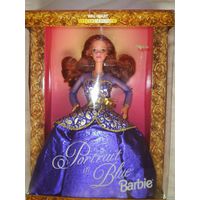 Кукла Барби: Portrait in Blue фирмы Mattel, 1997 г, коллекционный выпуск.