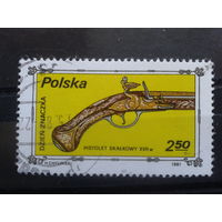 Польша, 1981, Французский пистолет 17 века