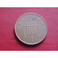Великобритания 1 пенни  1992г.