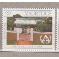 Архитектура Маврикий 1987 год  лот 16  ЧИСТАЯ