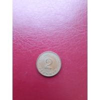 Монета Германии 2 пфеннига