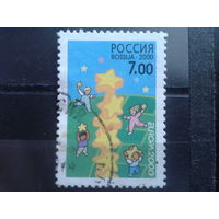 Россия 2000 Европа Михель-5,0 евро гаш.