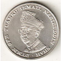 Малайзия 1 ринггит 1969 10 лет Национальному Банку