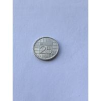 25 центов 1996 г., Нидерланды
