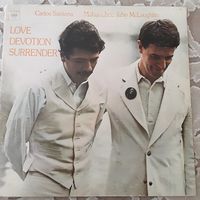 CARLOS SANTANA/MAHAVISHNU JOHN MCLAUGHLIN - 1973 - LOVE DEVOTION SURRENDER (USA) LP