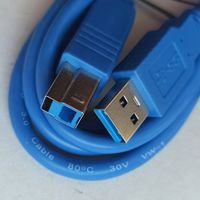 Кабель USB-A (3.0) на USB-B (3.0) 1,2 метра. Провод, шнур для принтера и других устройств