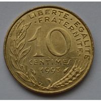 Франция, 10 сантимов 1993 г.
