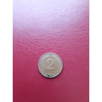 Монета Германии 2 пфеннига F