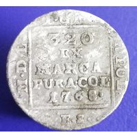 1 серебряный  грош 1768