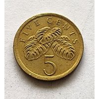 Сингапур 5 центов, 1990