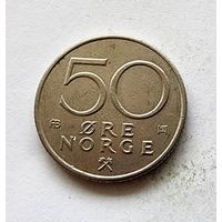 Норвегия 50 эре, 1978