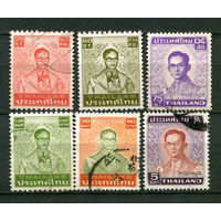 Таиланд - 1972-1979 - Король Пхумипон Адульядет - 6 марок. Гашеные.  (Лот 28BC)