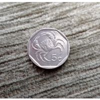 Werty71 Мальта 5 центов 1998 Краб