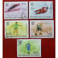 Нигер. Спорт. Олимпиада. ( 5 марок ) 1976 года. 5-12.