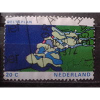 Нидерланды 1972 Карта