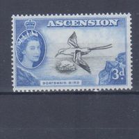 [1114] Британские колонии. Вознесения остров 1956. Елизавета II.Фауна.Птица. MNH
