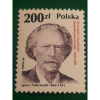 Польша 1988. Ignacy Paderewski 1860-1941