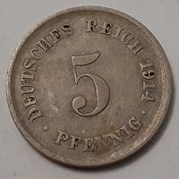 Германия 5 пфеннигов, 1914 (4-10-35)
