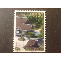 Япония 2001 совр. архитектура, марка из блока