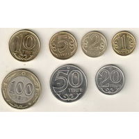 Казахстан набор 7 монет 2005-2018