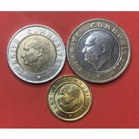 Турция, 3 монетки