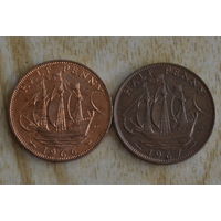 Великобритания пол пенни 1966