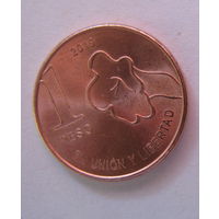 Монета Аргентины 1 песо (2019)