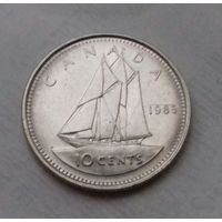 10 центов, Канада 1985 г., AU