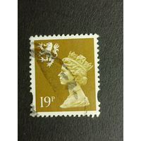 Великобритания 1993. Региональные почтовые марки Шотландии. Королева Елизавета II