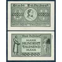 Германия, 100000 марок 1923 год