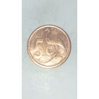 ЮАР 5 центов  2009