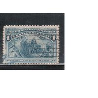 США-1893, (Мих.73), гаш.   , 400-лет открытия Америки, Колумб, (3)