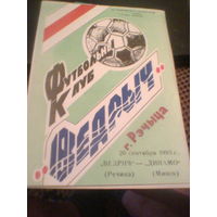 20.09.1993--Ведрич Речица--Динамо Минск