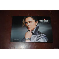Рекламный буклет от престижных часов фирмы "TISSOT" - цена всего 1 у.е. -!