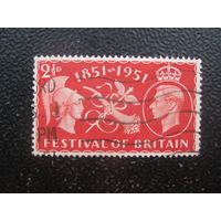 Великобритания 1951 Георг VI 100 лет фестивалю