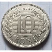 Дания 10 крон, 1979      ( К-5-1 )