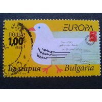 Болгария 2008 Европа Mi-2,0 евро гаш. марка из буклета