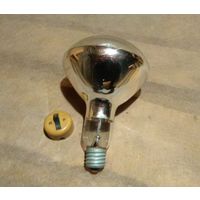 Лампа накаливания зеркальная тепловая 500вт 220в (цоколь E40)