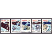 5 марок 1979 год Польша Космос 2659-2663