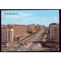 1987 год Ульяновск Улица Минаева Трамваи