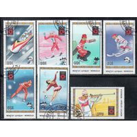 Спорт   Монголия 1984 год серия из 7 марок