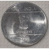 Индия 1 рупия, 2008 (8-1-3)