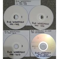 DVD MP3 дискография Rick WAKEMAN (ex YES), Jon ANDERSON (YES)- 4 DVD