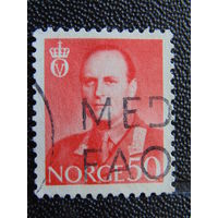 Норвегия 1958 г. Король Олаф V.