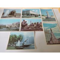 7  чистых открыток с видами Самарканда 1982г.